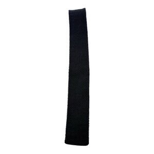Rooster by Rooster Men's Navy Blue Wool Knit Tie Made in Italy Jordan Marsh